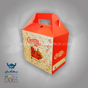 جعبه سوخاری دسته دار – کد D065
