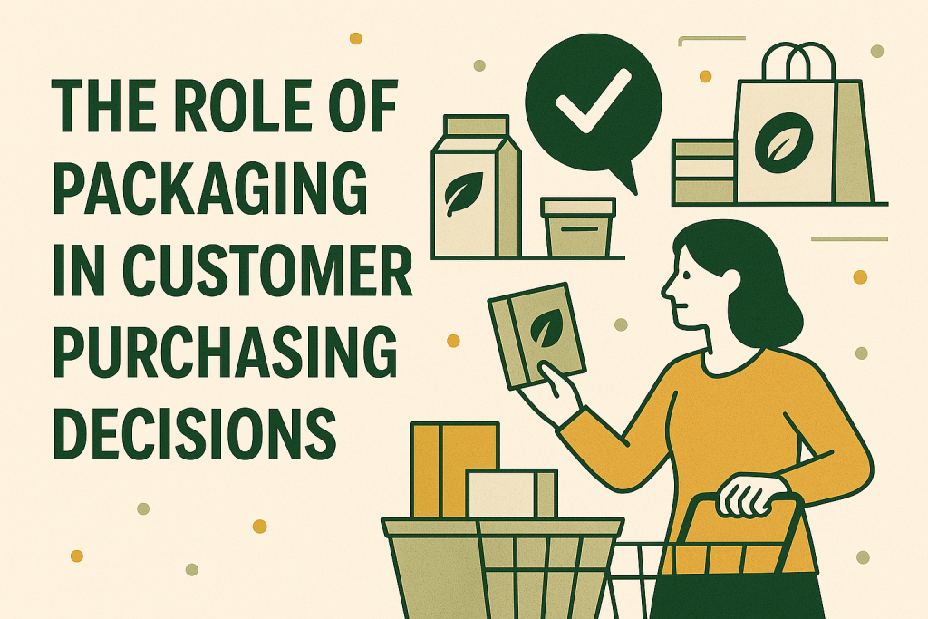 نقش بسته بندی در تصمیم خرید مشتریان