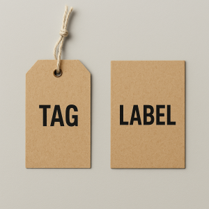 فرق اتیکت و لیبل