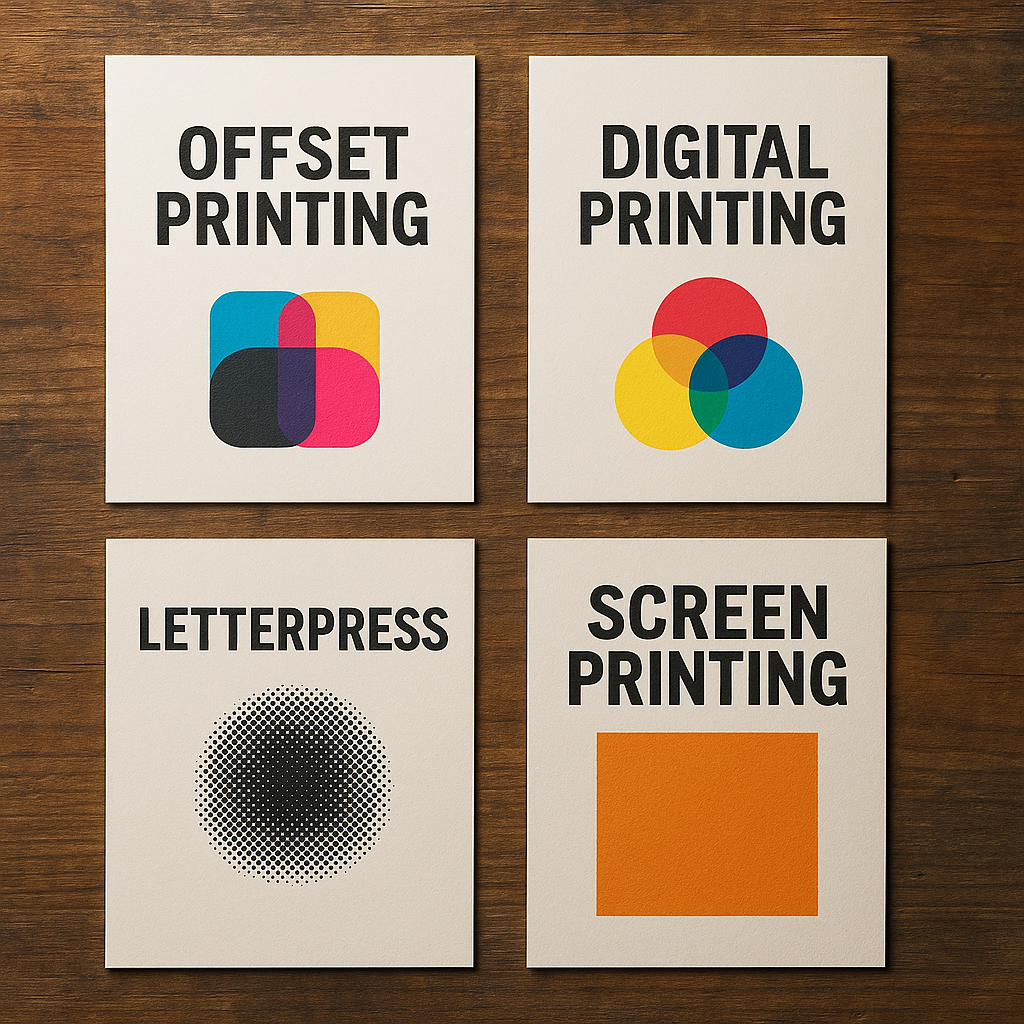 انواع چاپ روی کاغذ