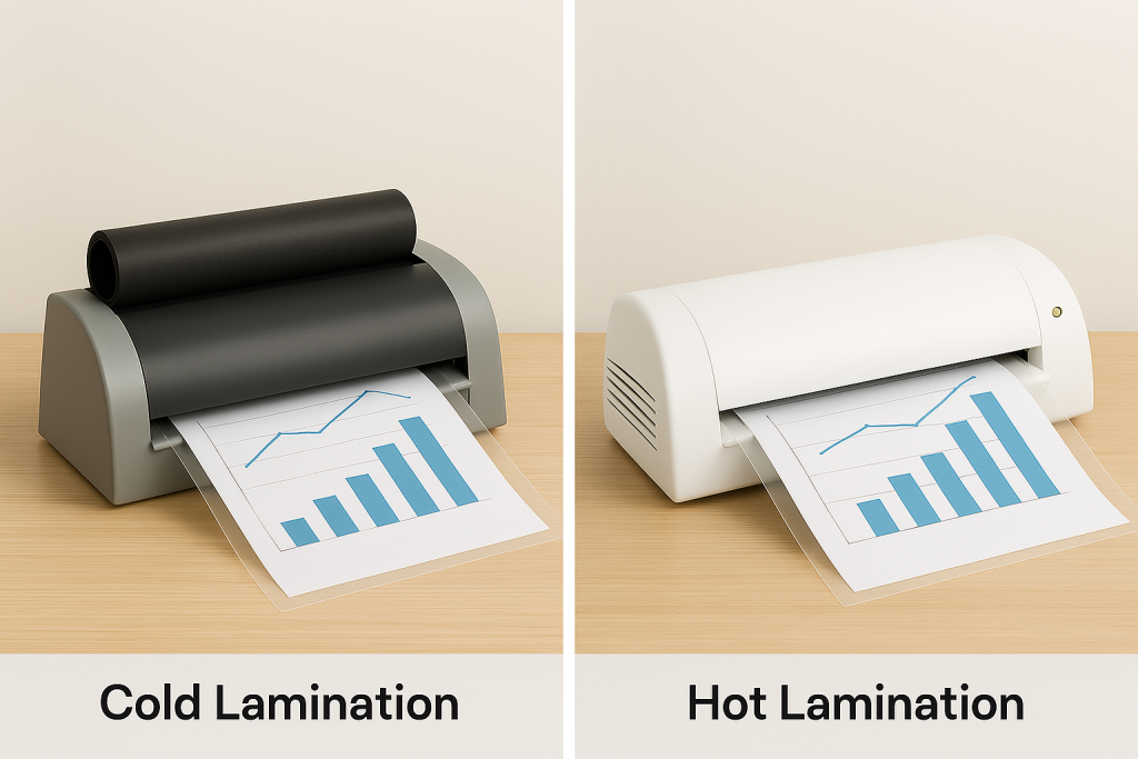 فرق لمینت سرد و لمینت گرم