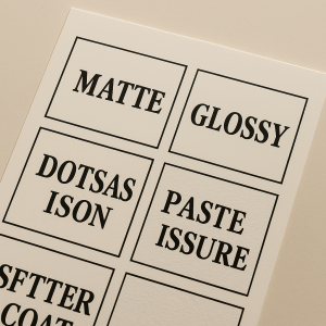 انواع چاپ روی کاغذ