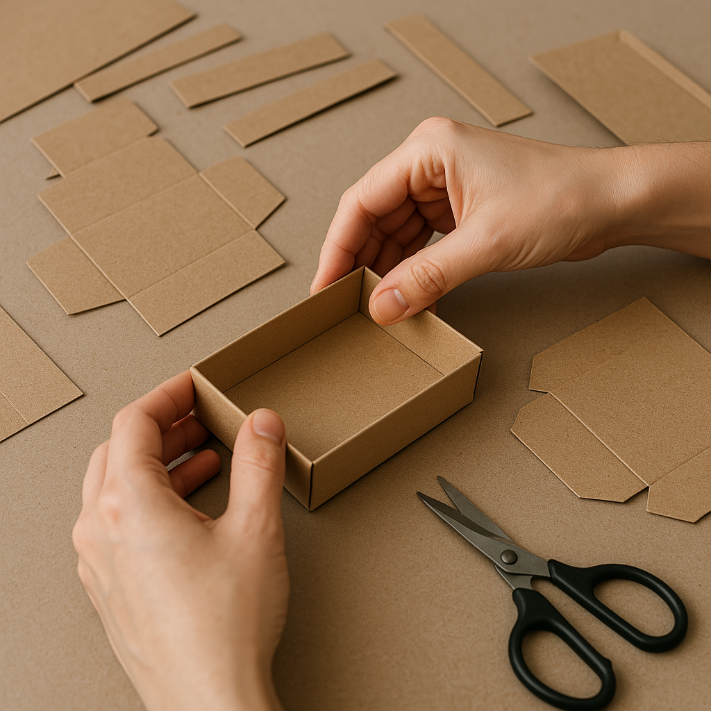 آموزش جعبه سازی با مقوا