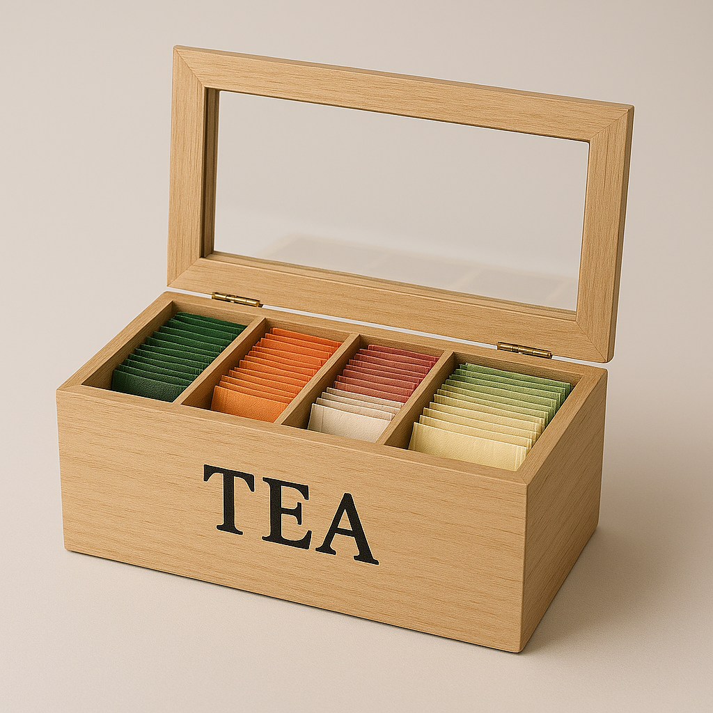 جعبه تی بگ شیشه ای چیست؟