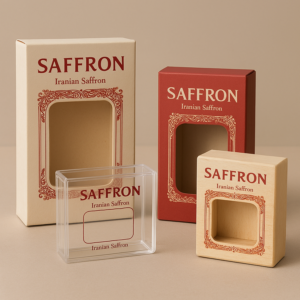 قیمت جعبه خالی زعفران چقدر است؟