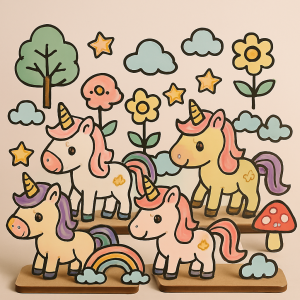 استند رومیزی فانتزی