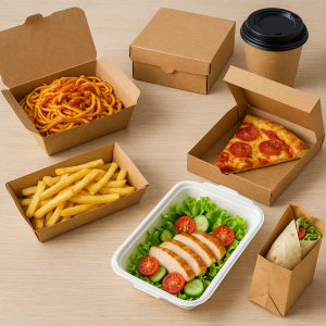 انواع بسته بندی غذای بیرون بر