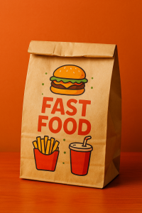 پاکت بیرون بر فست فود