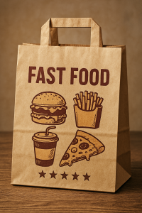 پاکت بیرون بر فست فود