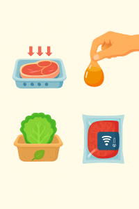 روش های جدید بسته بندی مواد غذایی