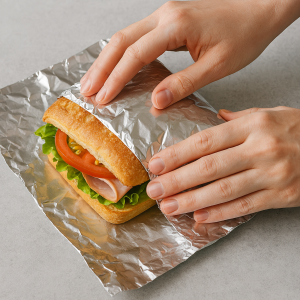 فویل پیچیدن ساندویچ یعنی چه؟