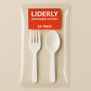 پک قاشق چنگال لدرلی یکبار مصرف چیست؟