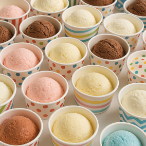 کاسه بستنی یکبار مصرف