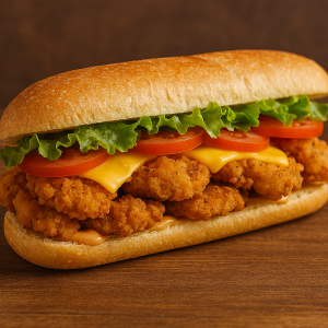 طرز تهیه ساندویچ مرغ فست فودی