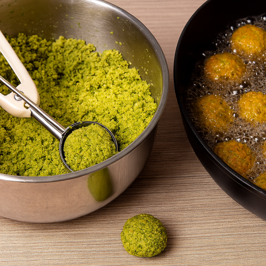 طرز تهیه فلافل آبادانی خوشمزه