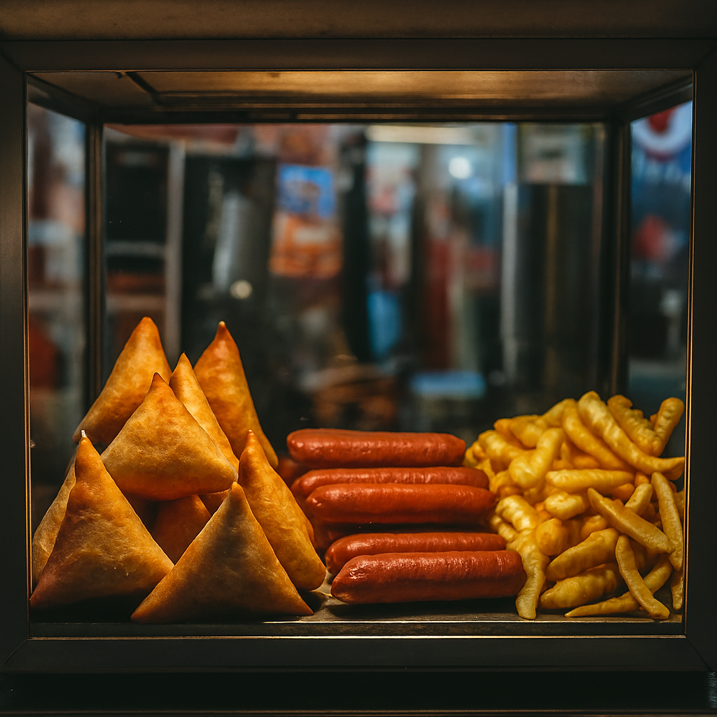 طرز تهیه سمبوسه با سوسیس و سیب زمینی