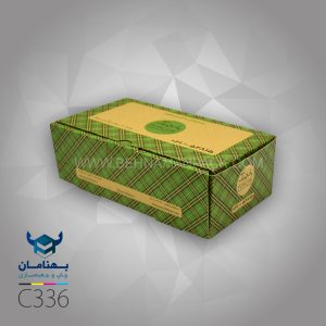 جعبه سوخاری درب از بالا – کد C336